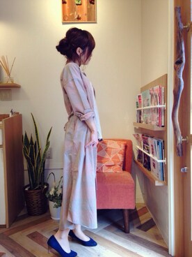 mieko.さんの（chocol raffine robe | ショコラフィネローブ）を使ったコーディネート