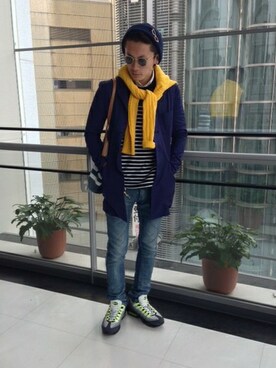 「VANQUISH（ヴァンキッシュ）のアイテム（その他アウター）」を使った、Tatsuhiro_Fujimatsuさん（メンズ・170cm）の春コーディネート