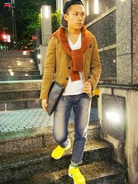 Tatsuhiro_Fujimatsuさん（メンズ・170cm）の秋コーディネート