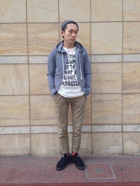 Tatsuhiro_Fujimatsuさん（メンズ・170cm）の春コーディネート