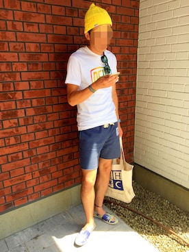 「SOLIDO（ソリード）のアイテム（アクセサリー）」を使った、mrst62さん（メンズ・180cm）の夏コーディネート