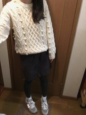 yuさん（レディース・157cm）の春コーディネート