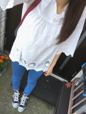 yuさん（レディース・157cm）の夏コーディネート