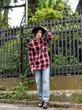 「yotsuba（ヨツバ）のアイテム」を使った、kodona_tokyoさん（メンズ・180cm）の春コーディネート