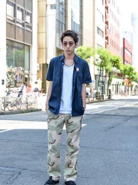 「JUNYA WATANABE（ジュンヤワタナベ）のアイテム」を使った、kodona_tokyoさん（メンズ・180cm）の夏コーディネート