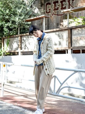 「TOGA（トーガ）のアイテム（ジャケット/アウター）」を使った、kodona_tokyoさん（レディース・164cm）の秋コーディネート