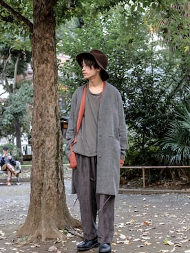 「LEH（レー）のアイテム（ジャケット/アウター）」を使った、kodona_tokyoさん（メンズ・170cm）の秋コーディネート