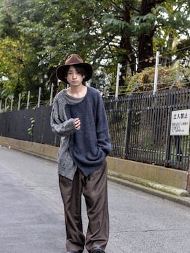 「yotsuba（ヨツバ）のアイテム」を使った、kodona_tokyoさん（メンズ・170cm）の秋コーディネート