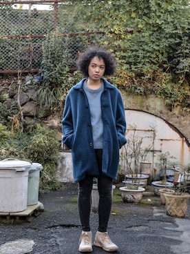 「ID DAILYWEAR（アイディーデイリーウェア）のアイテム（その他アウター）」を使った、kodona_tokyoさん（メンズ・165cm）の秋コーディネート