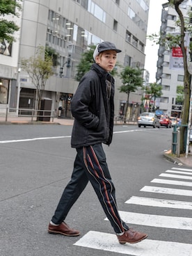 「SUNSEA（サンシー）のアイテム」を使った、kodona_tokyoさん（メンズ・181cm）の秋コーディネート