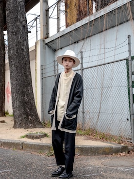 「WhoWhat（フーワット）のアイテム（ジャケット/アウター）」を使った、kodona_tokyoさん（メンズ・173cm）の冬コーディネート