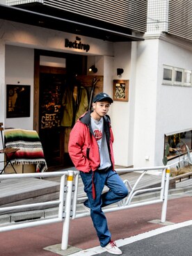 「UNUSED（アンユーズド）のアイテム（ジャケット/アウター）」を使った、kodona_tokyoさん（メンズ・173cm）の春コーディネート