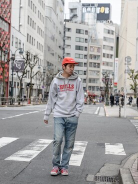 「SWAGGER（スワッガー）のアイテム」を使った、kodona_tokyoさん（メンズ・181cm）の春コーディネート