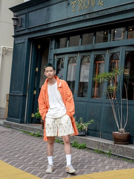 「PHINGERIN（フィンガリン）のアイテム」を使った、kodona_tokyoさん（メンズ・173cm）の春コーディネート