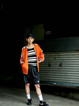 「NEONSIGN（ネオンサイン）のアイテム（ブルゾン）」を使った、kodona_tokyoさん（メンズ・173cm）の春コーディネート