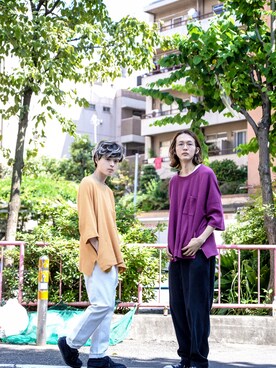 「yotsuba（ヨツバ）のアイテム」を使った、kodona_tokyoさん（メンズ・174cm）の夏コーディネート