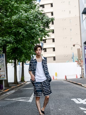 「PHINGERIN（フィンガリン）のアイテム」を使った、kodona_tokyoさん（メンズ・168cm）の夏コーディネート