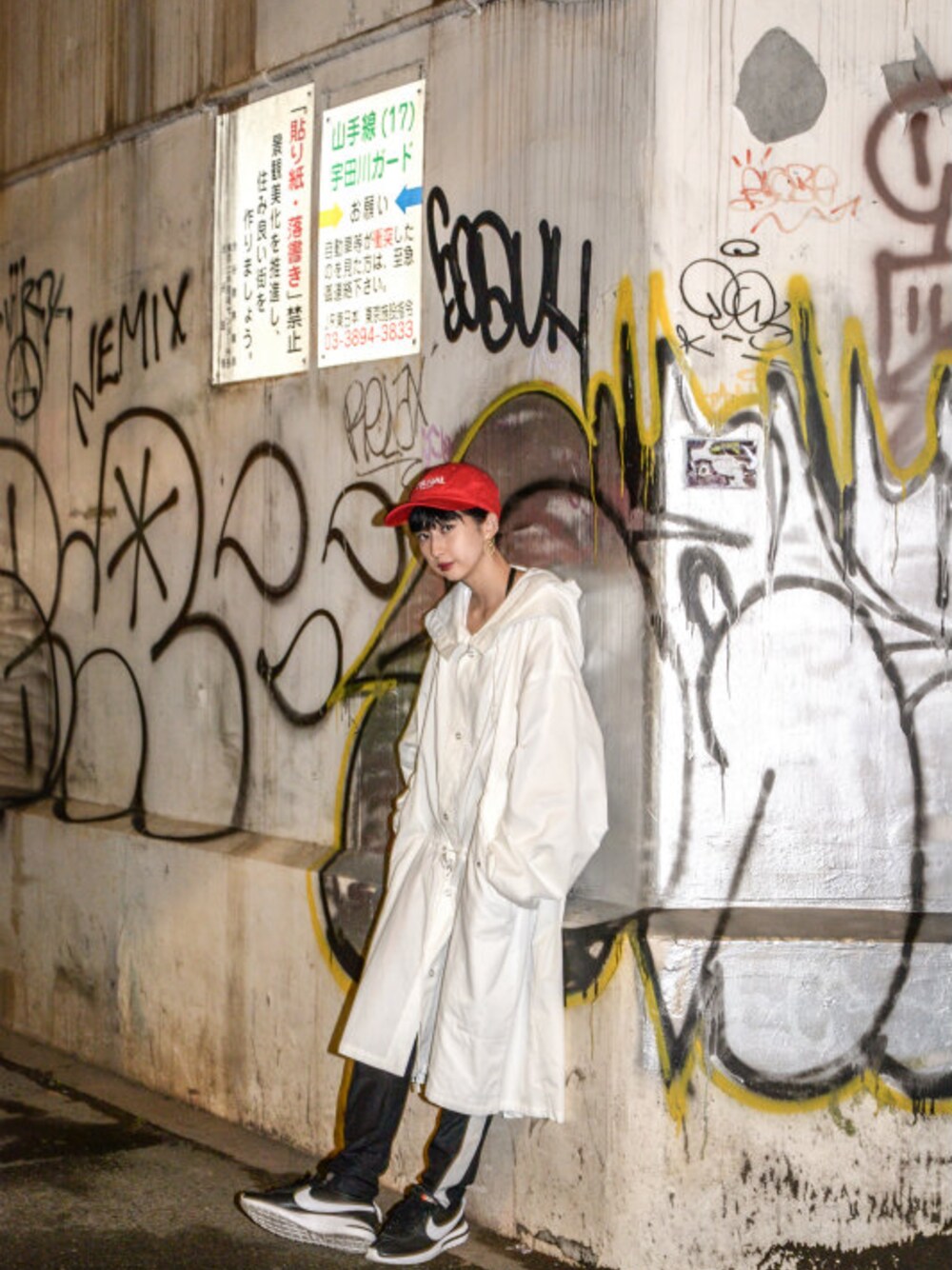 「CLASSのCLASS - Mods Coat（size - 2）¥34000+tax（モッズコート、ホワイト系）」を使った、kodona_tokyoさん（メンズ・160cm）の秋コーディネートの1枚目の写真