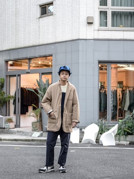 「PHINGERIN（フィンガリン）のアイテム」を使った、kodona_tokyoさん（メンズ・173cm）の秋コーディネート