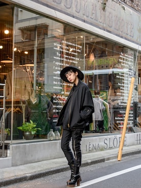 「UNDERCOVER（アンダーカバー）のアイテム」を使った、kodona_tokyoさん（レディース・160cm）の秋コーディネート