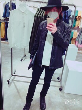 「SRIVER」｜つっきーさん（メンズ・170cm）の春コーディネート