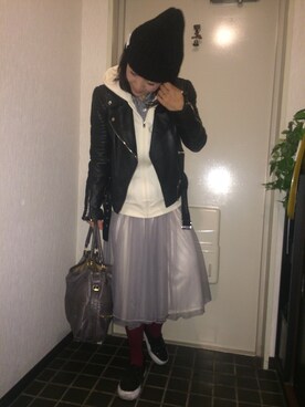 「one after another NICE CLAUP（ワンアフターアナザーナイスクラップ）のアイテム」を使った、⭐️Ⓜ︎aYuⓂ︎i⭐️さん（レディース・157cm・40代）の秋コーディネート