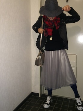 「one after another NICE CLAUP（ワンアフターアナザーナイスクラップ）のアイテム」を使った、⭐️Ⓜ︎aYuⓂ︎i⭐️さん（レディース・157cm・40代）の冬コーディネート
