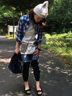 ⭐️Ⓜ︎aYuⓂ︎i⭐️さんの（AZUL by moussy | アズールバイマウジー）を使ったコーディネート