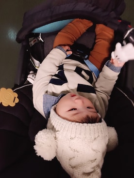 「babygap」｜「アイテム（チノパンツ）」を使った、Milanさん（レディース・152cm）の秋コーディネート