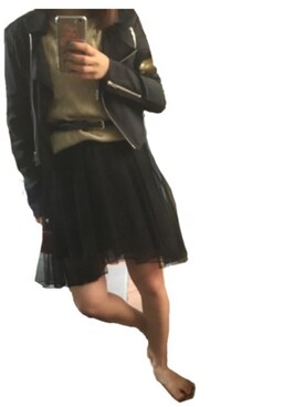 「Dignite collier（ディニテコリエ）のアイテム（ジャケット/アウター）」を使った、acho さん（レディース・147cm）の春コーディネート