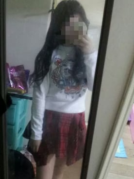 「アイテム（トップス）」を使った、강깐득さん（キッズ・169cm・10代）の秋コーディネート