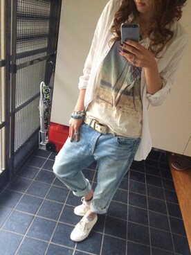 monaさん(レディース・160cm)の春コーディネート