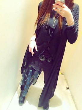 「KMRii（ケムリ）のアイテム（ブーツ）」を使った、monaさん（レディース・160cm）の冬コーディネート