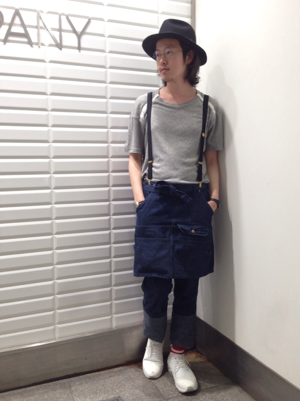 soe（ソーイ）の「soe×Lee エプロンパンツ （その他パンツ）」 - WEAR