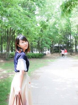 七海さん(レディース・161cm)の秋コーディネート