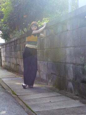 「LILY BROWN（リリーブラウン）のアイテム（キャミソール）」を使った、ktmn_613さん（レディース・161cm）の秋コーディネート