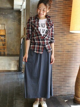 AYAKAさん（レディース・167cm）の春コーディネート