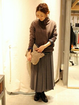 AYAKAさん（レディース・167cm）の冬コーディネート