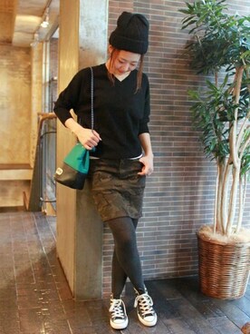 AYAKAさん（レディース・167cm）の冬コーディネート