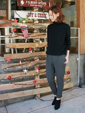 AYAKAさん（レディース・167cm）の冬コーディネート