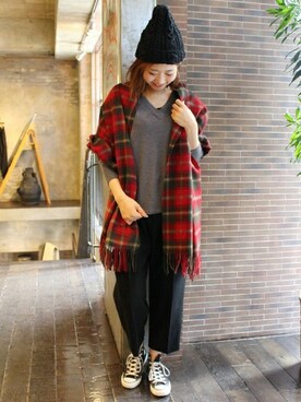 AYAKAさん（レディース・167cm）の冬コーディネート