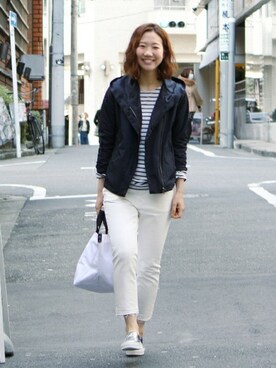 「relume」｜AYAKAさん（レディース・167cm）の冬コーディネート