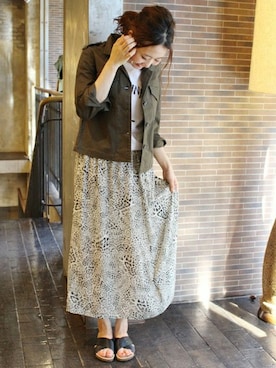 AYAKAさん（レディース・167cm）の春コーディネート