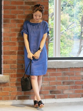 「ウェッジソール」｜AYAKAさん（レディース・167cm）の春コーディネート