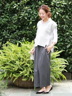 「JOURNAL STANDARD（ジャーナルスタンダード）のアイテム（バッグ）」を使った、AYAKAさん（レディース・167cm）の夏コーディネート