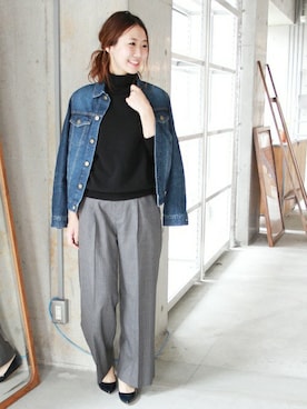 AYAKAさん（レディース・167cm）の秋コーディネート