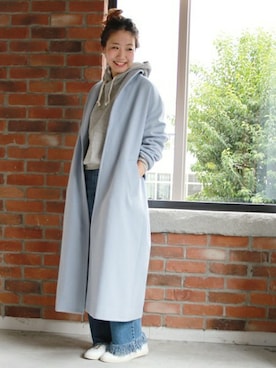 「COMMON PROJECTS（コモンプロジェクト）のアイテム」を使った、AYAKAさん（レディース・167cm）の秋コーディネート