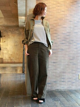 AYAKAさん（レディース・167cm）の秋コーディネート