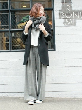 AYAKAさん(レディース・167cm)の冬コーディネート