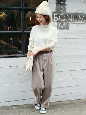 AYAKAさん（レディース・167cm）の冬コーディネート